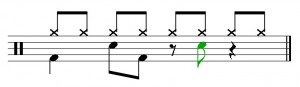 Basic_Rock_Groove_1-3 Snare displacement