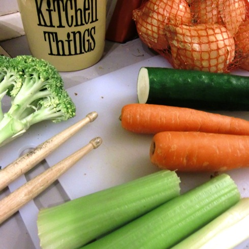 Recipe for a healthy drumming practice diet