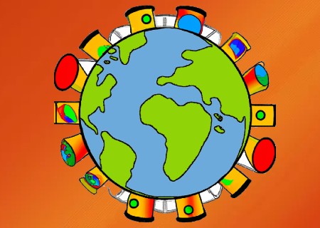 Drumming Around The World! Drumming Around The World!