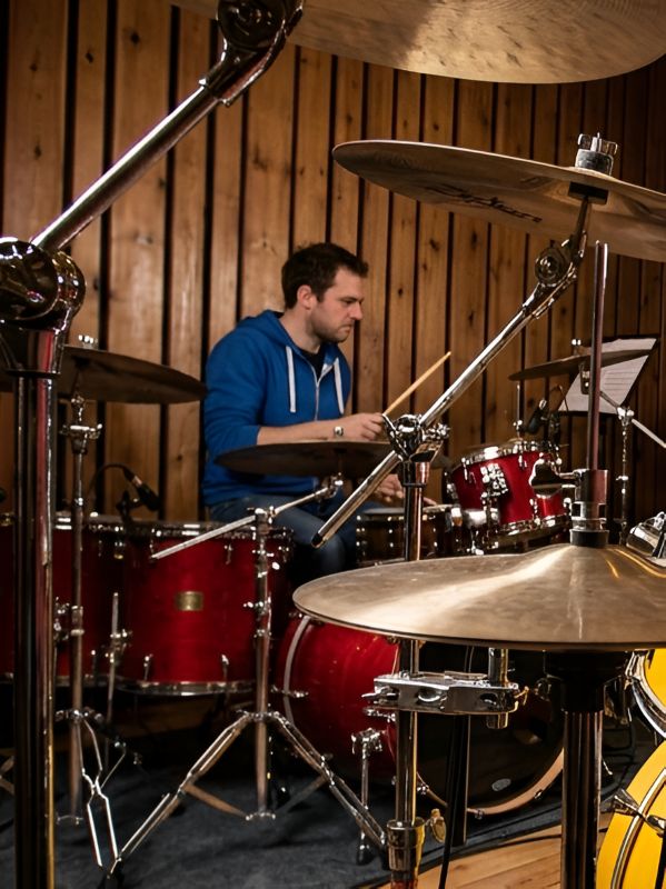 Drum lesson - reading drum music