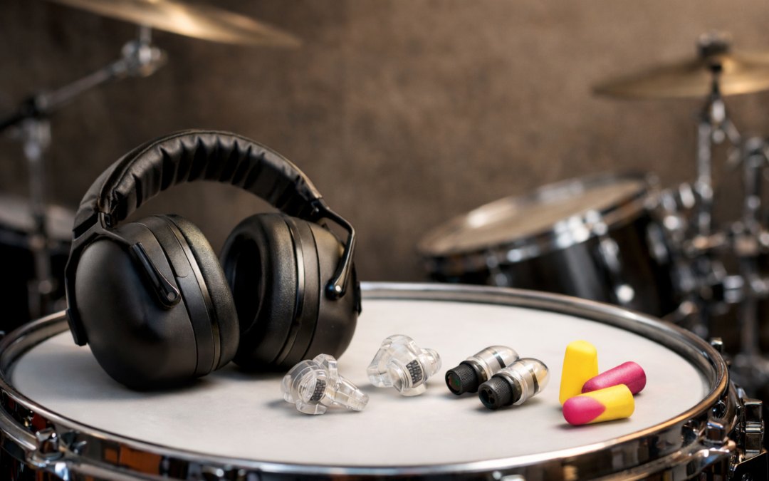 Hearing protection for drummers