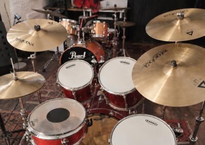 Drums in the studio